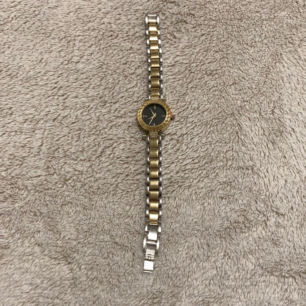Silver And Gold Watch